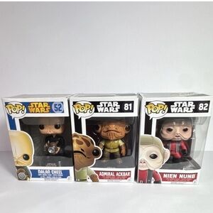 Funko Star Wars Admiral Ackbar Pop! Vinyl Figure - Brown, Tan, Black